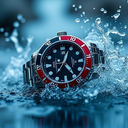 CE-03 Diver emerging from water