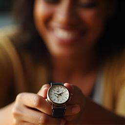 Customer Aiyana gifting watch