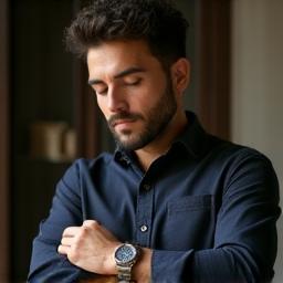 Customer Luis wearing CE-02
